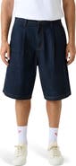 GUESS Pleated Baggy Shorts