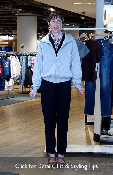 BP. Everyday Fleece Funnel Neck Zip Sweatshirt (Women) | Nordstrom