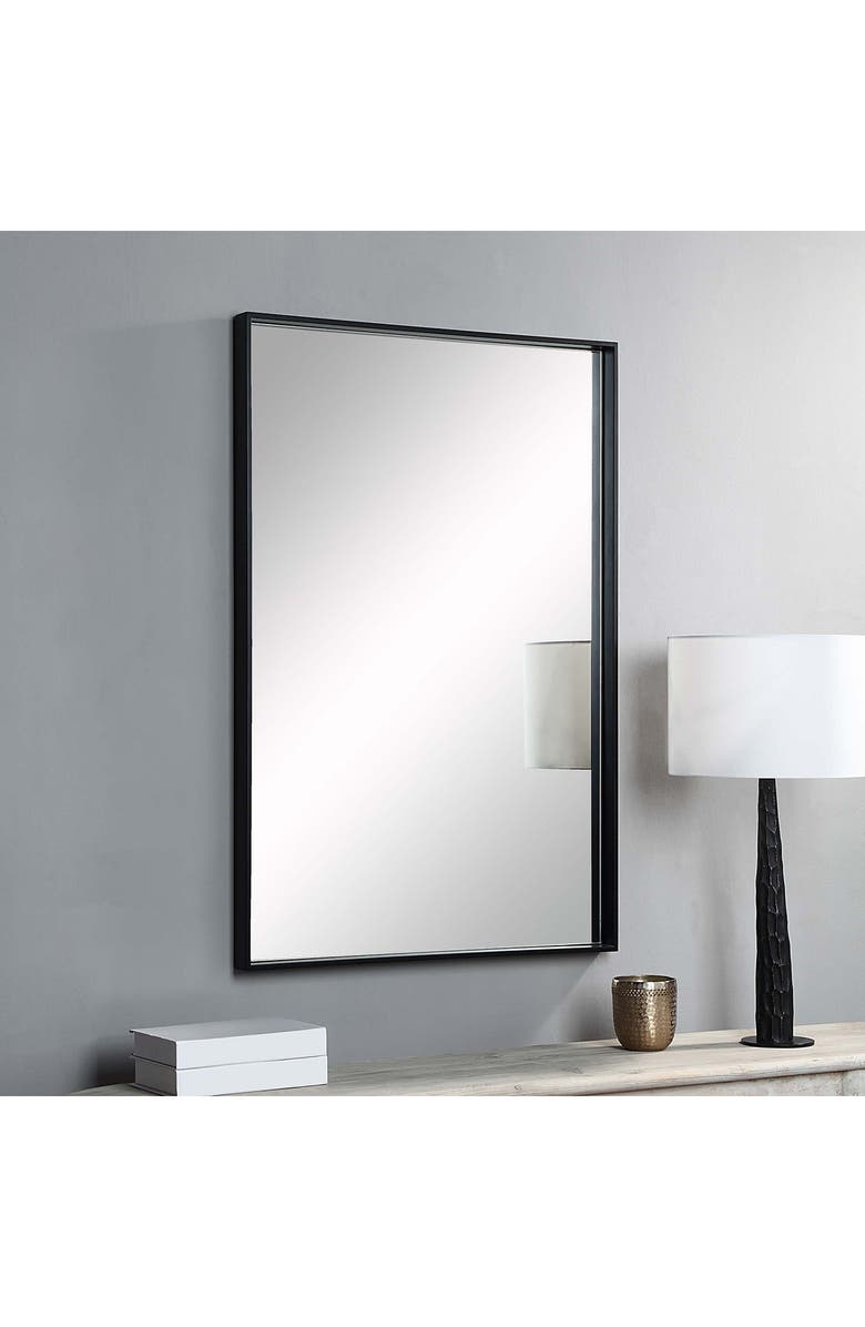 Renwil Annalise Mirror, Alternate, color, Matte Black