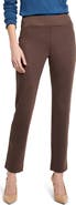 NIC+ZOE Copley Pull-On Straight Leg Ponte Pants