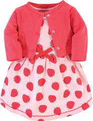 Touched by Nature Organic Cotton Dress and Cardigan