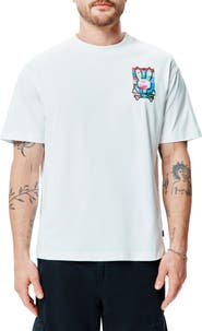 Psycho Bunny Isaac Relaxed Fit Graphic T-Shirt