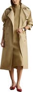 Lauren Ralph Lauren Paper Weight Cotton Trench Coat