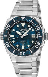 GEVRIL Fortuna 316L Bracelet Watch