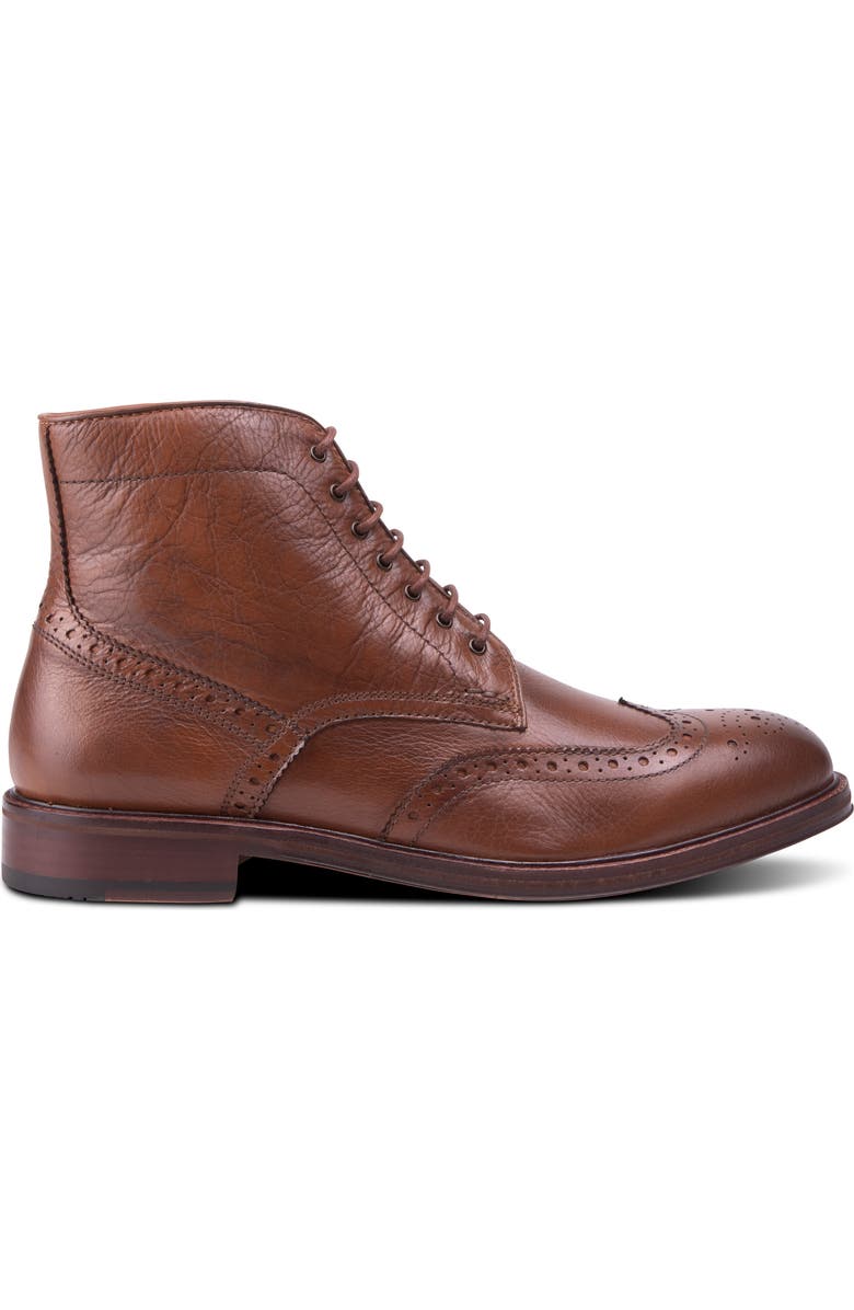 Gordon Rush Sutherland Wingtip Boot, Alternate, color, Cognac