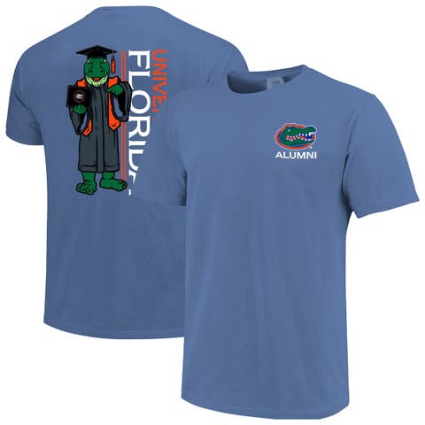 Men's Royal Florida Gators Mascot Grad Achievement Unlocked T-Shirt