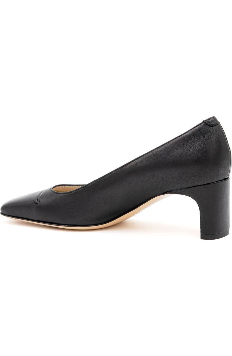 Amalfi by Rangoni Serapide Cap Toe Pump, Alternate, color, Black Parmasoft