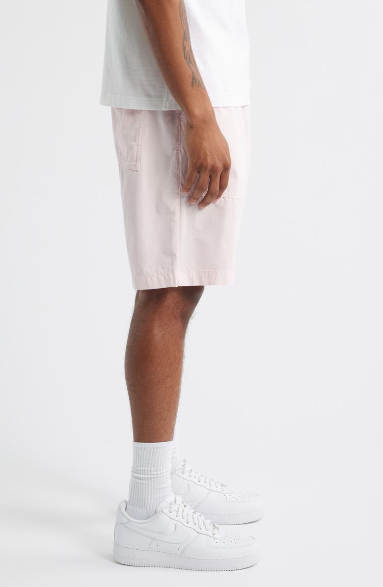 Service Works Organic Cotton Poplin Drawstring Chef Shorts, Alternate, color, Dusty Pink