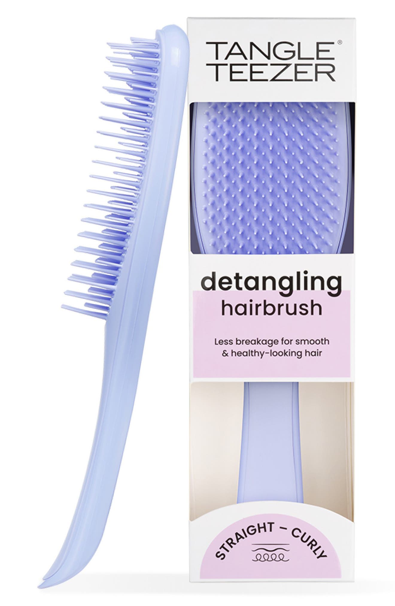 Tangle Teezer Ultimate Detangler Hairbrush - Straight to Wavy in Sweet Lavender at Nordstrom