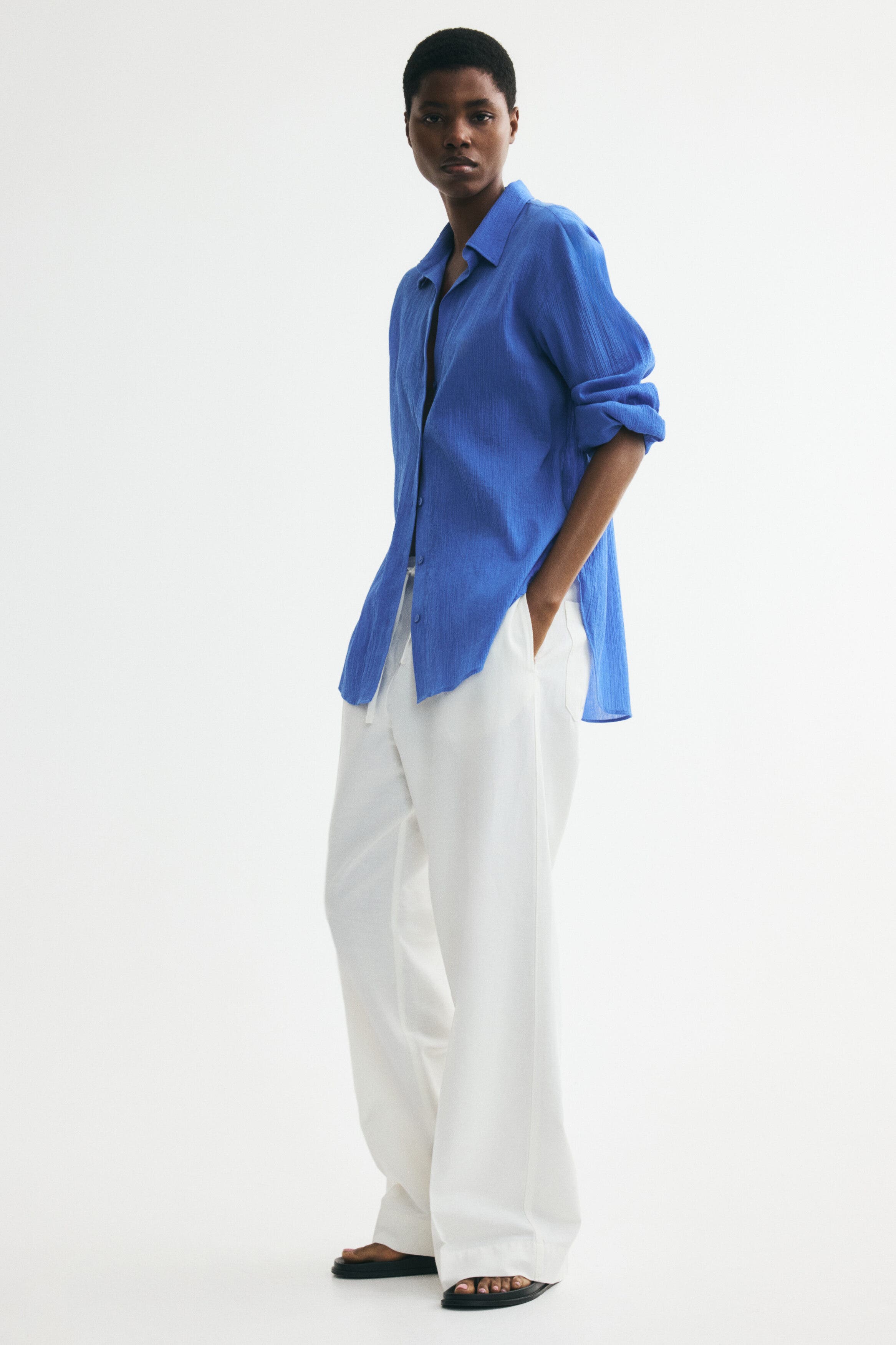 selected Bright blue