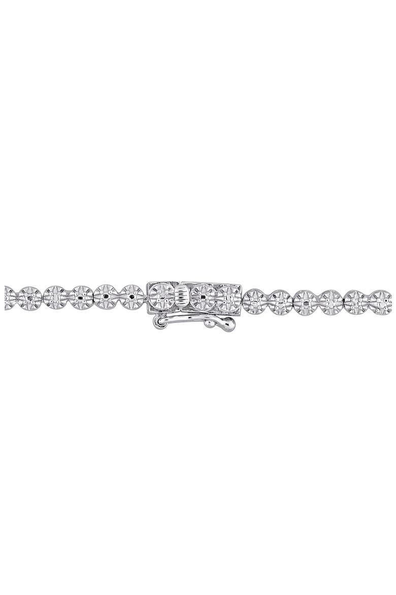 Diamond Tennis Necklace - 0.9ct., Alternate, color, WHITE