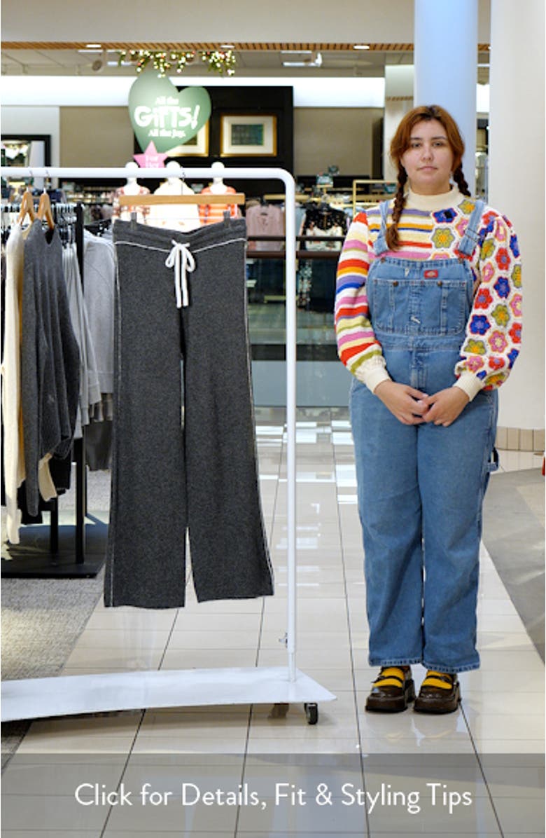 Knit Drawstring Pants, sales video thumbnail