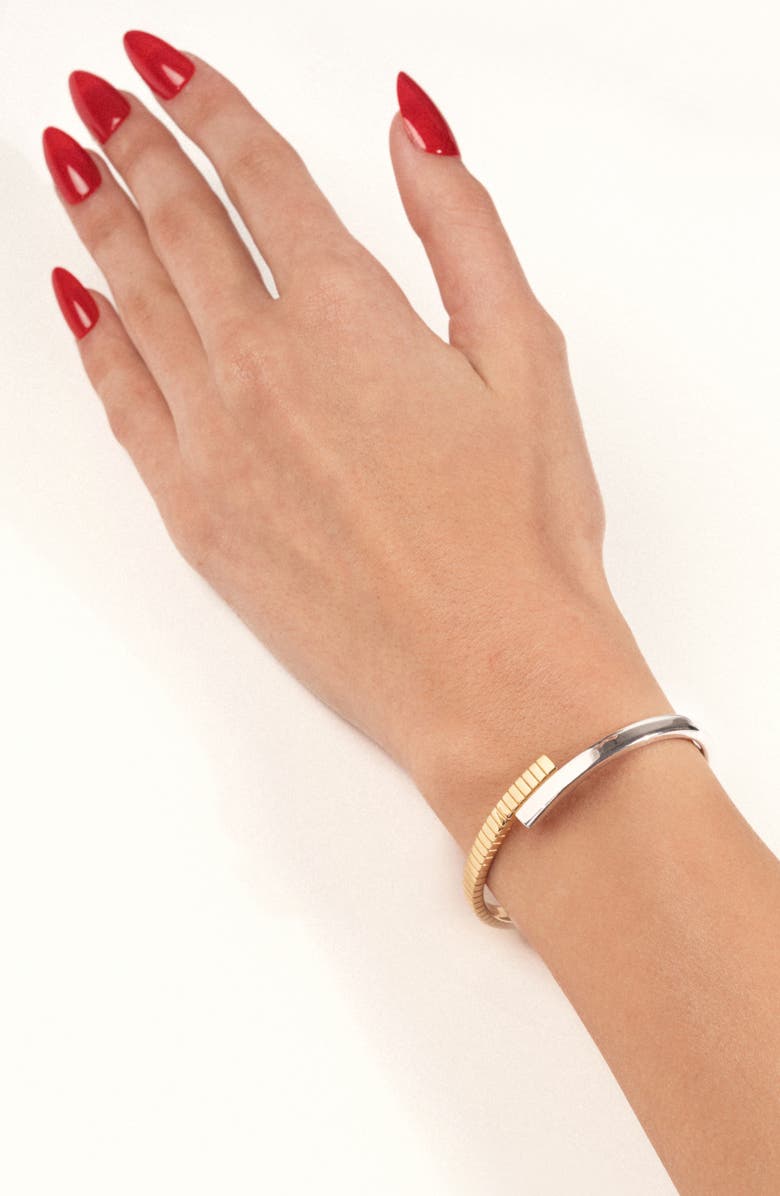 IVI Los Angeles Joia Twist Cuff Bracelet, Alternate, color, Yellow Gold