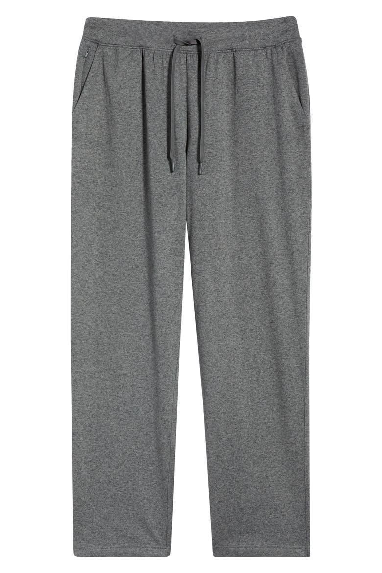 Live In Slim Fit Knit Drawstring Pants, Alternate, color, GREY MOUNTAIN HEATHER