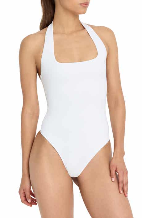Sculpt Halter Square Bodysuit