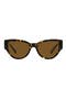 55mm Polarized Cat Eye Sunglasses
