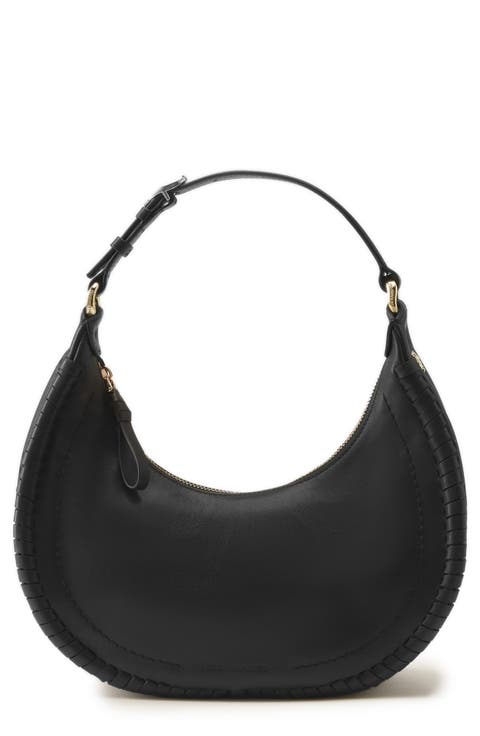 Soleil Leather Hobo Bag