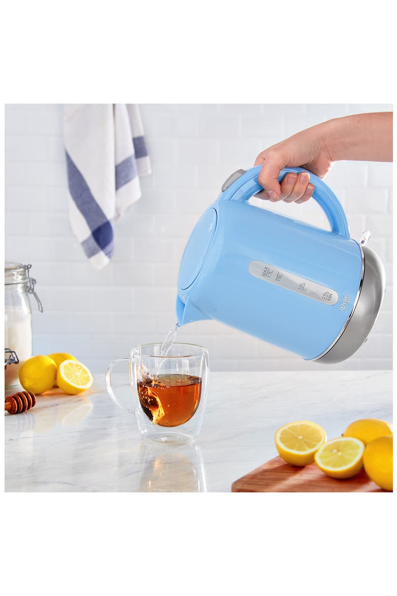 Rise Electric Kettle, Alternate, color, BLUE