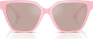 Versace 56mm Butterfly Sunglasses