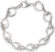 Monica Rich Kosann Sterling Silver Chain Bracelet