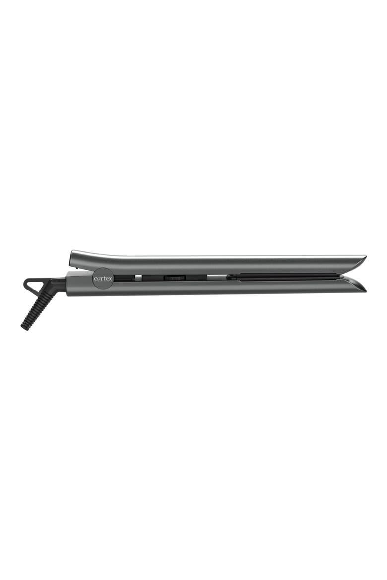 1-Inch Solid Ceramic Flat Iron, Main, color, DARK GRAY