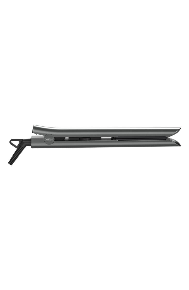 CORTEX BEAUTY 1-Inch Solid Ceramic Flat Iron, Main, color, Dark Gray