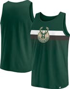 FANATICS Men's Fanatics Branded Hunter Green Milwaukee Bucks Wild Game Tank Top