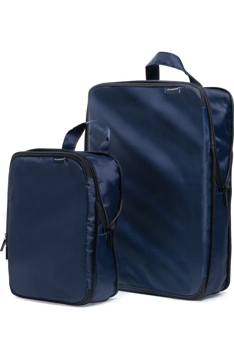 BROOKSTONE 2-Pack Compression Storage Bags, Alternate, color, Blue