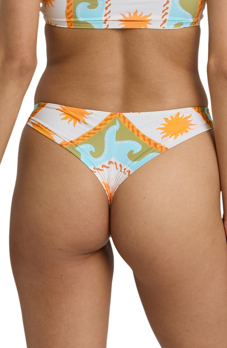 Billabong Sunblind Tanga Bikini Bottoms, Alternate, color, Salt Crystal