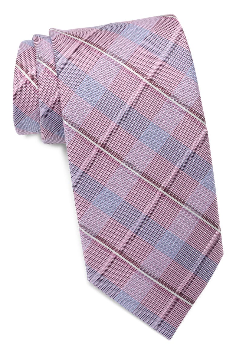 Mortes Check Tie, Main, color, ORCHED