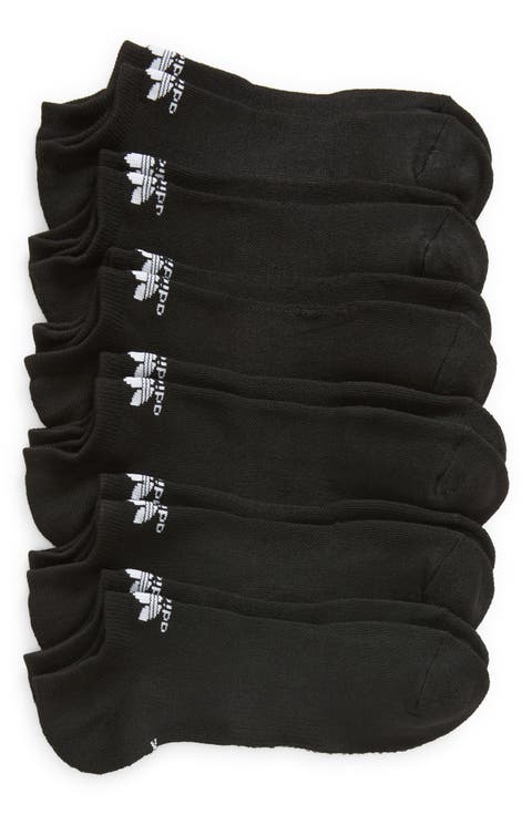 Trefoil 6-Pack No-Show Socks