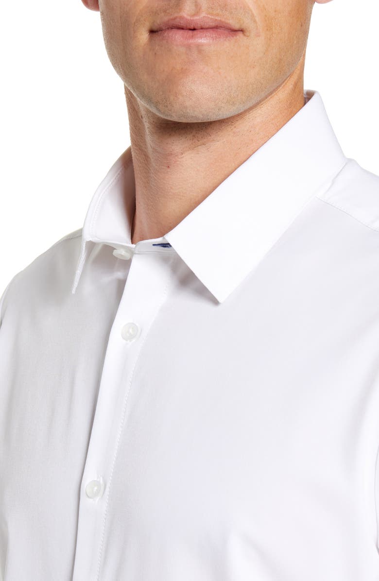 Mizzen+Main Manhattan Trim Fit Shirt, Alternate, color,