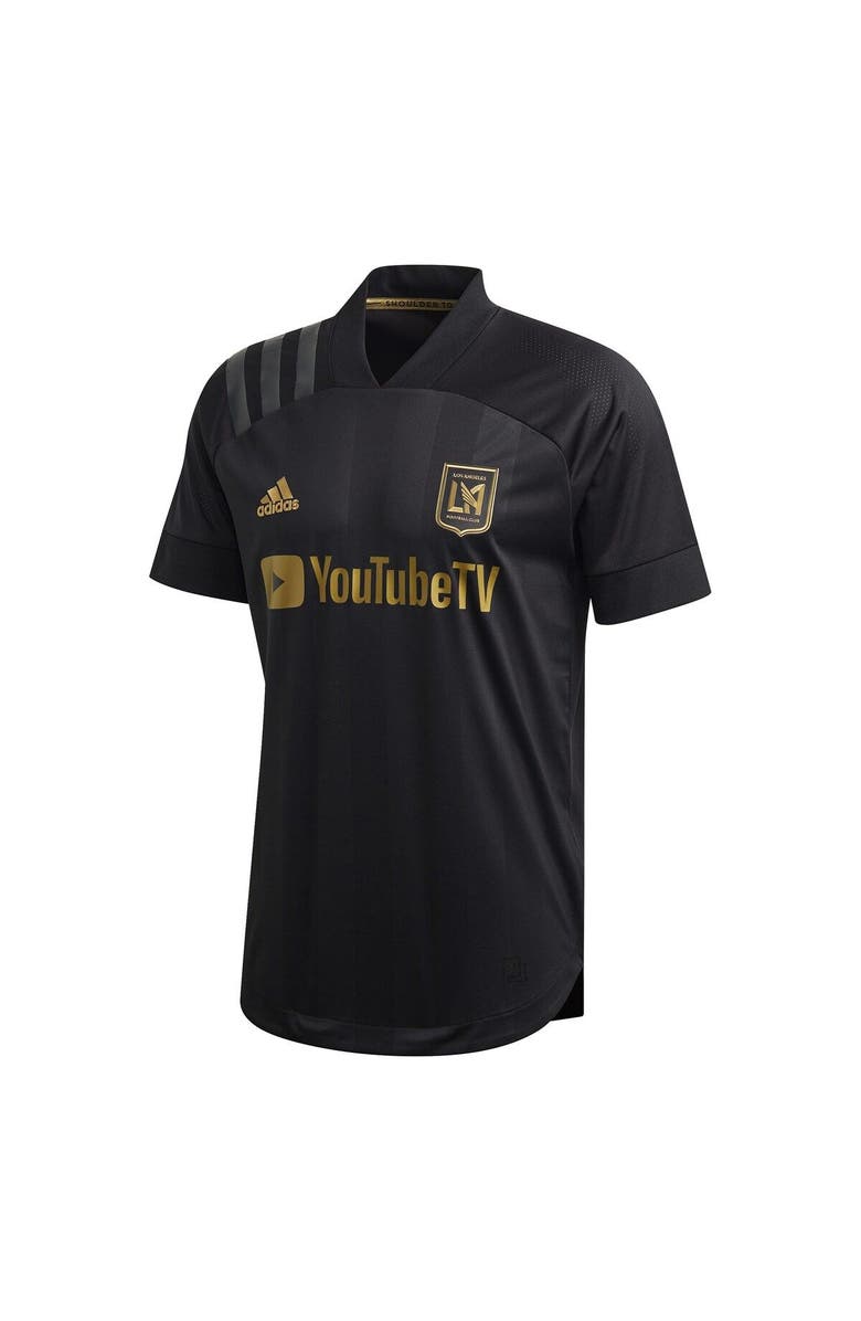 adidas Men's adidas Black LAFC 2020 Primary Authentic Blank Jersey, Alternate, color, 