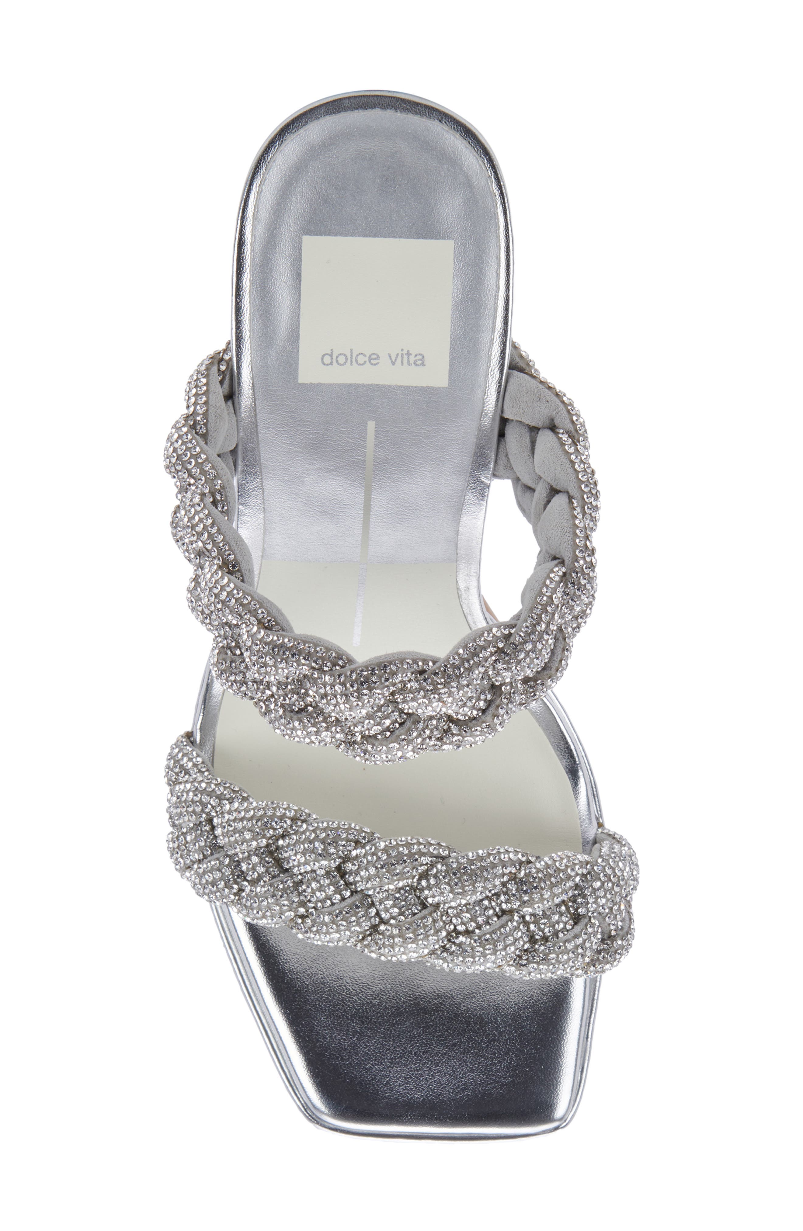 Dolce Vita Ashby Rhinestone Platform Sandal, Alternate, color, 