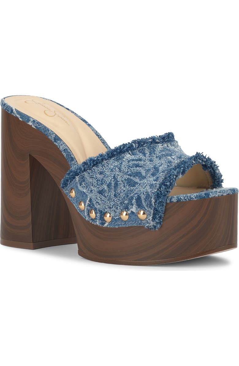 Jessica Simpson Cezia Platform Sandal, Main, color, Medium Blue