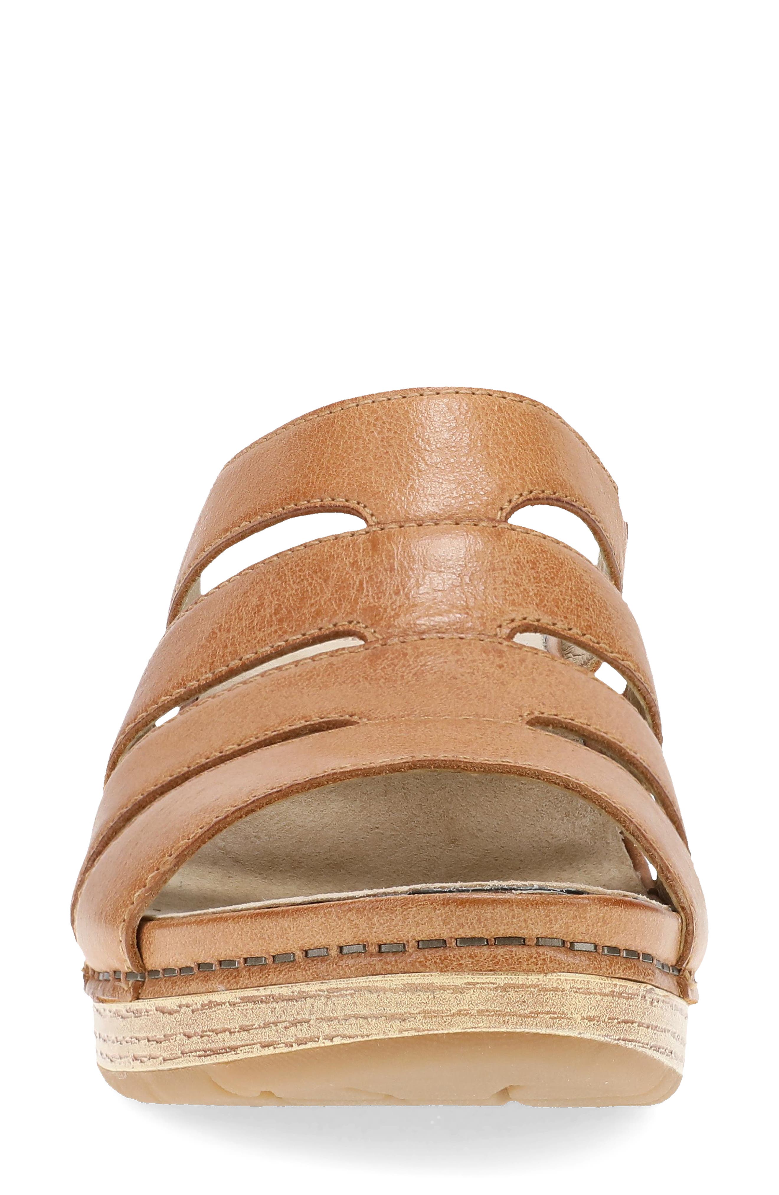 Lyndi Platform Slide Sandal, Alternate, color, NATURAL