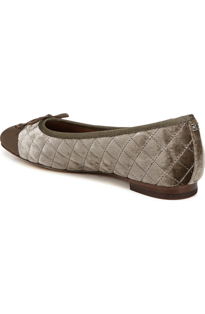 Sam Edelman Marilyn Cap Toe Ballet Flat, Alternate, color, Dark Silver Sage