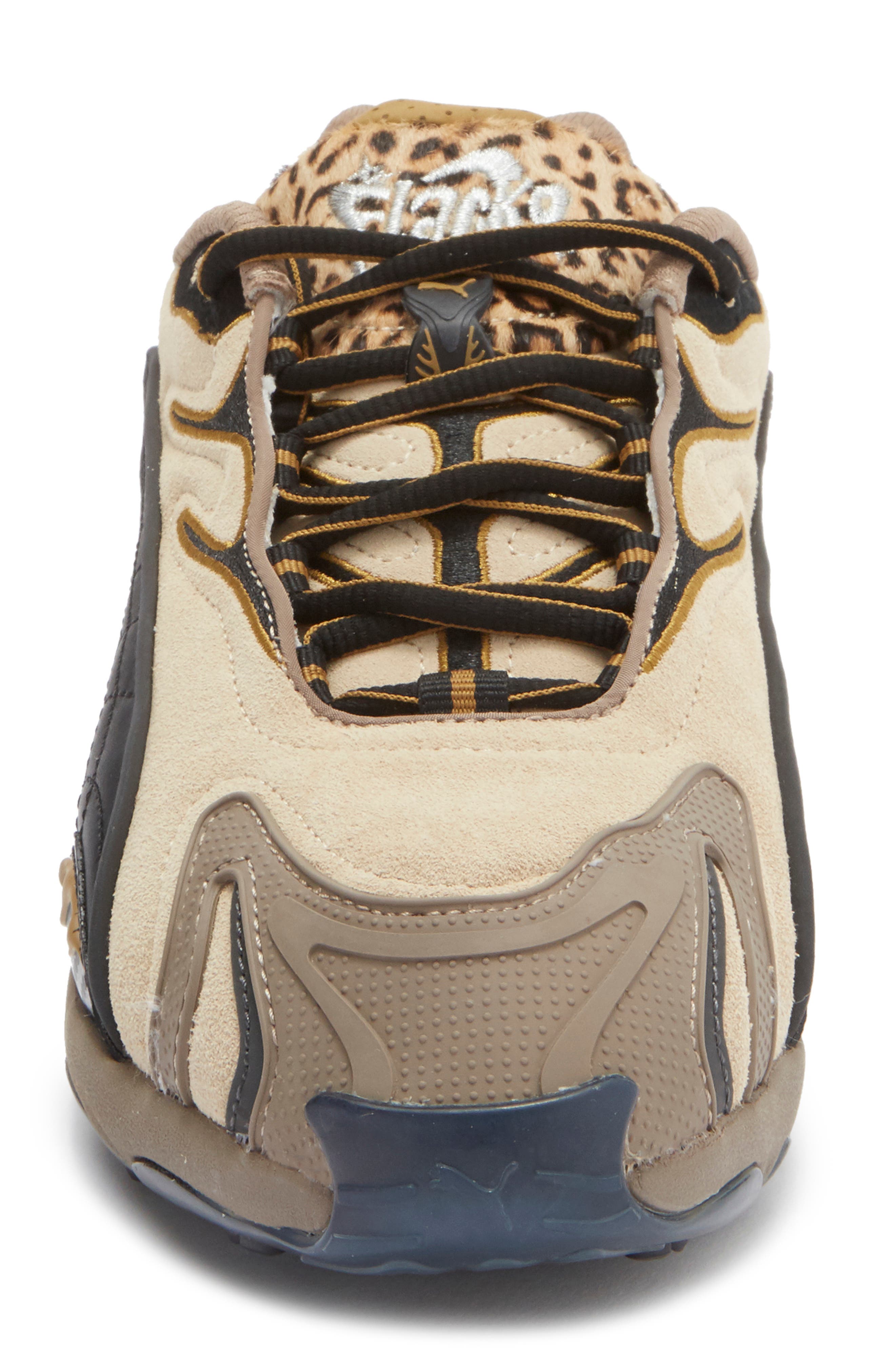PUMA x A$AP Rocky Inhale Sneaker, Alternate, color, Almond Print Calf Hair/ Black