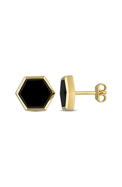 Onyx Stud Earrings
