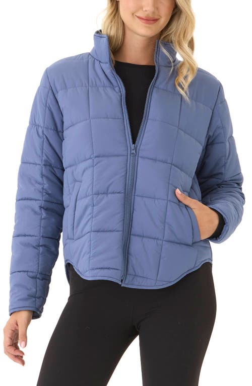 Threads 4 Thought Athene Packable Puffer Jacket in Zinc 