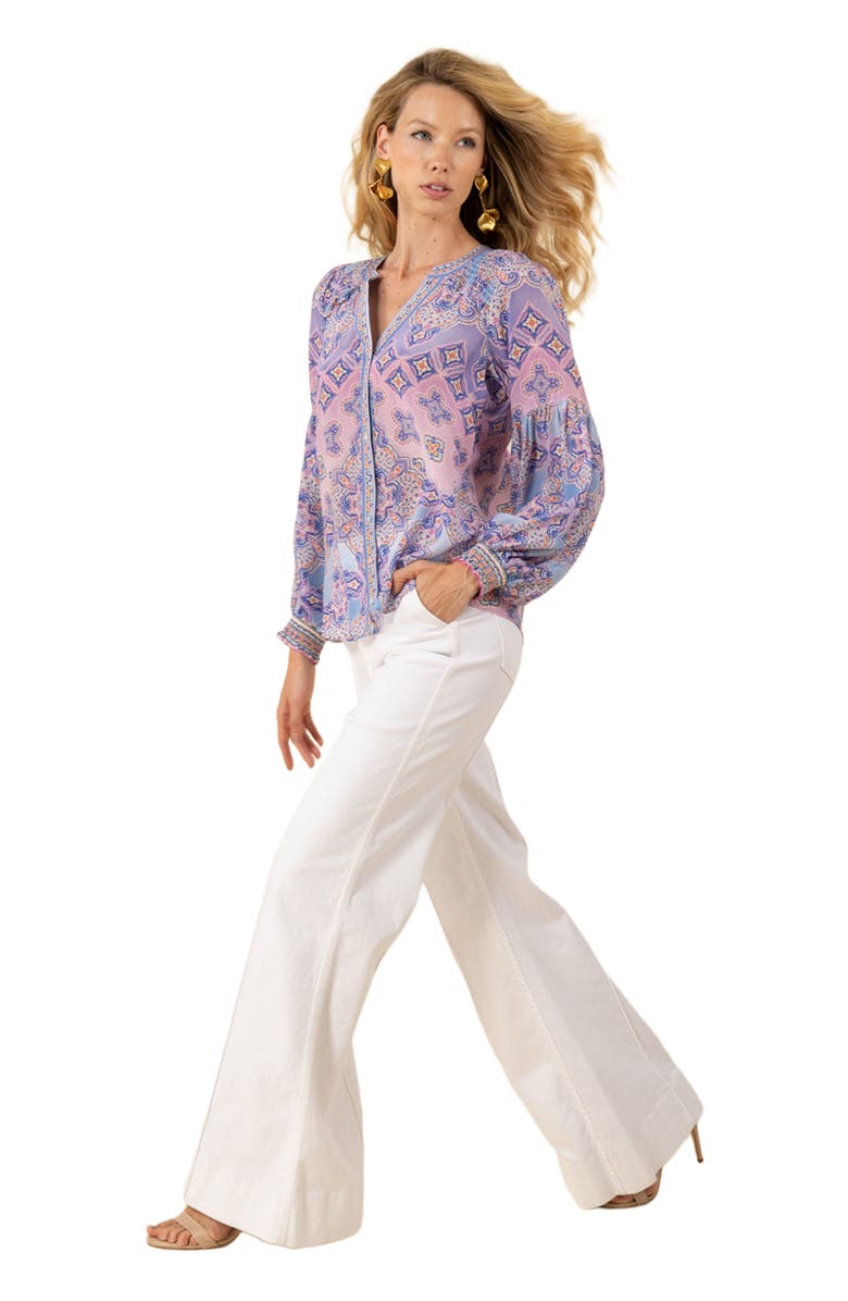 Hale Bob Indie Silk Top, Alternate, color, 