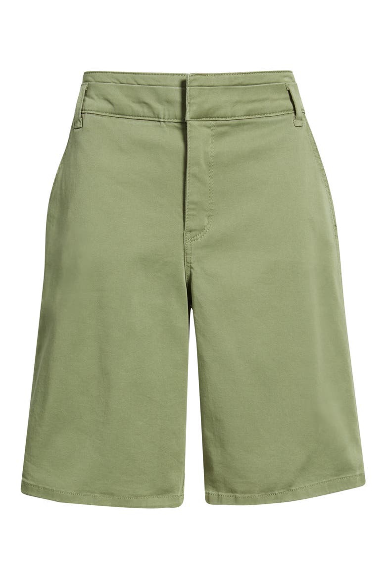 High Waist Relaxed Denim Shorts, Alternate, color, BASIL