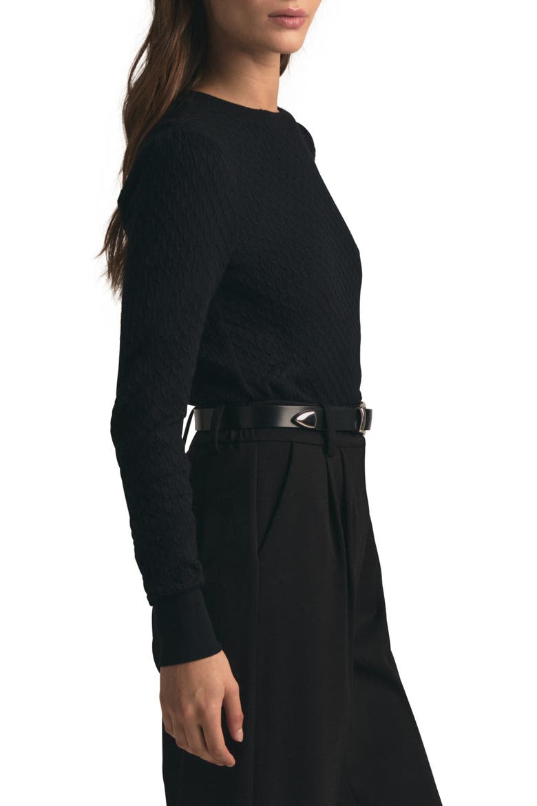 The Responsible Top, Alternate, color, BLACK