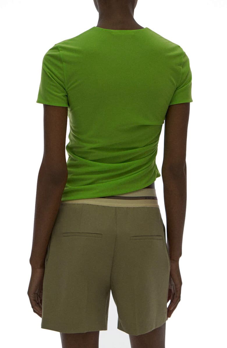 Helmut Lang Reversible Mesh T-Shirt, Alternate, color, Lawn