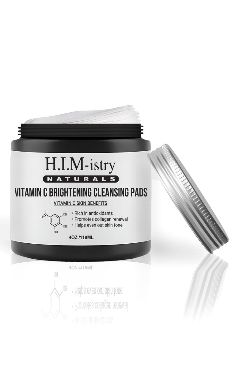 HIMistry Naturals Vitamin C Brightening Cleansing Pads, Alternate, color,