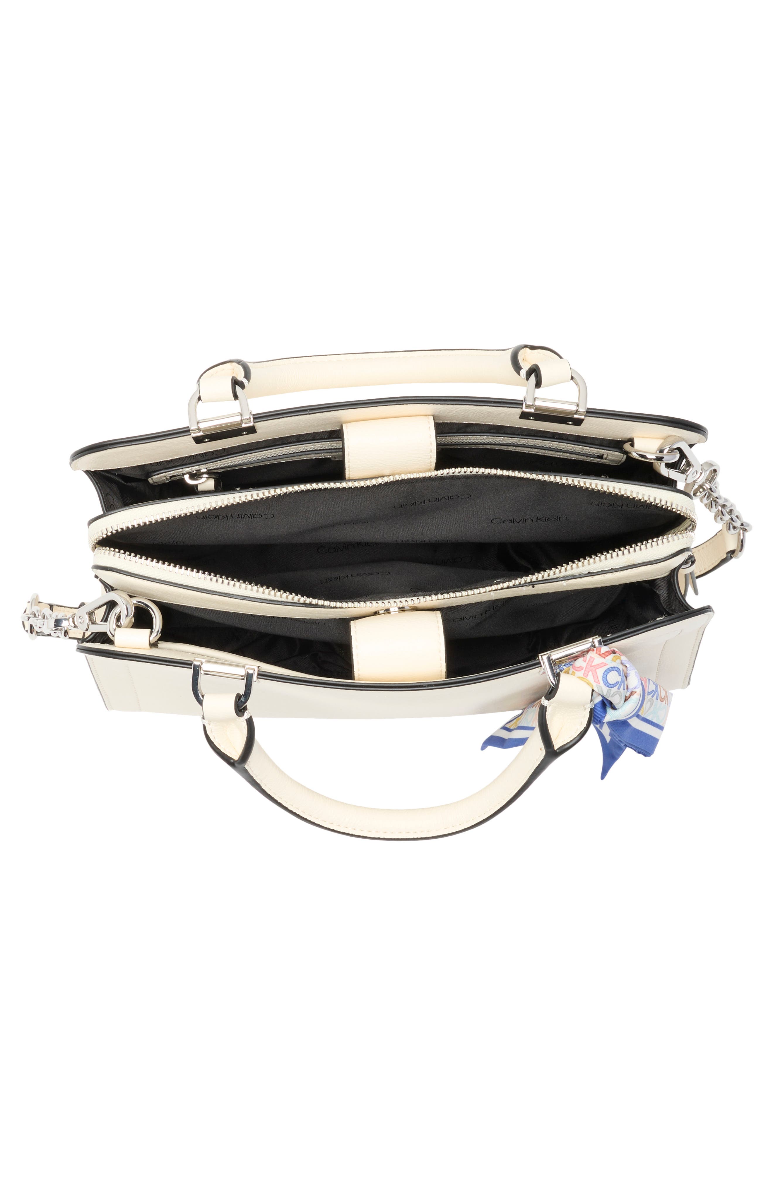 Azalea Satchel, Alternate, color, WHITE