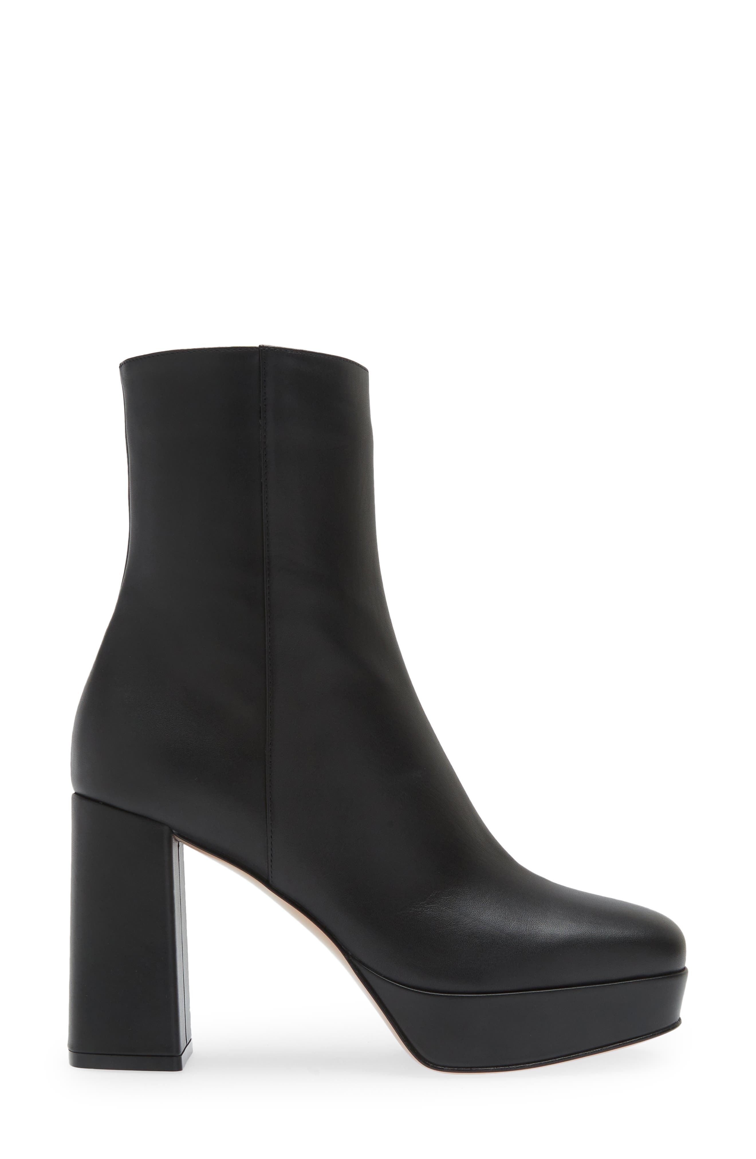 Daisen Booties, Alternate, color, BLACK