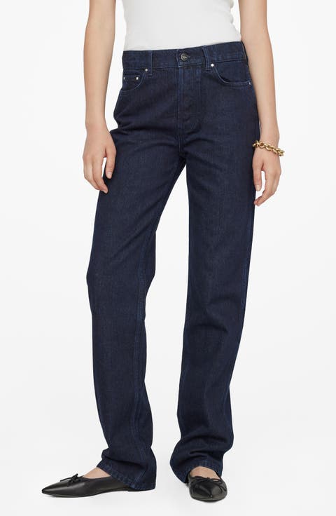 Bennet High Waist Straight Leg Jeans