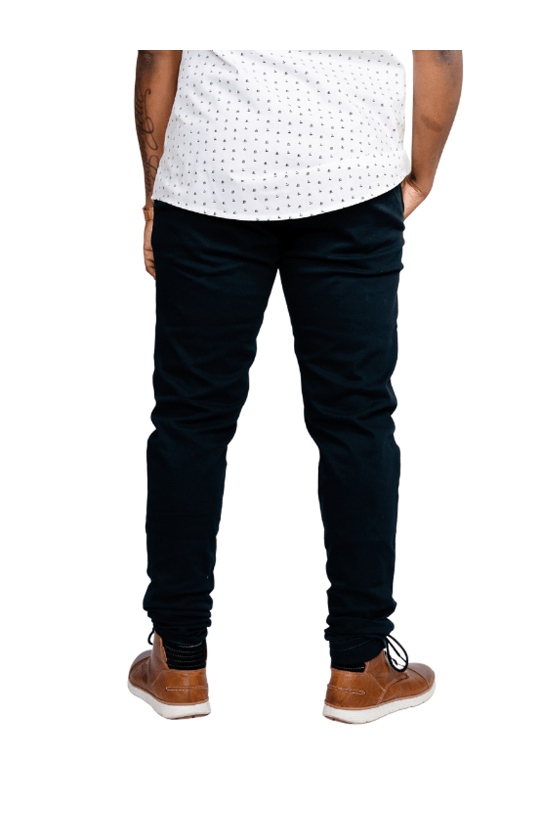 Slim Dark Navy Chino Pants, Alternate, color, Dark Navy