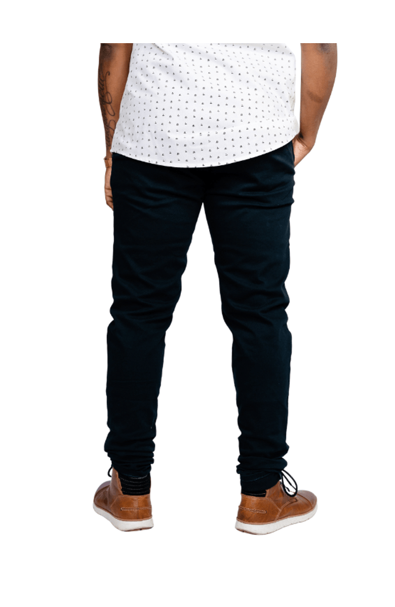 Dapper Boi Slim Dark Navy Chino Pants, Alternate, color, Dark Navy